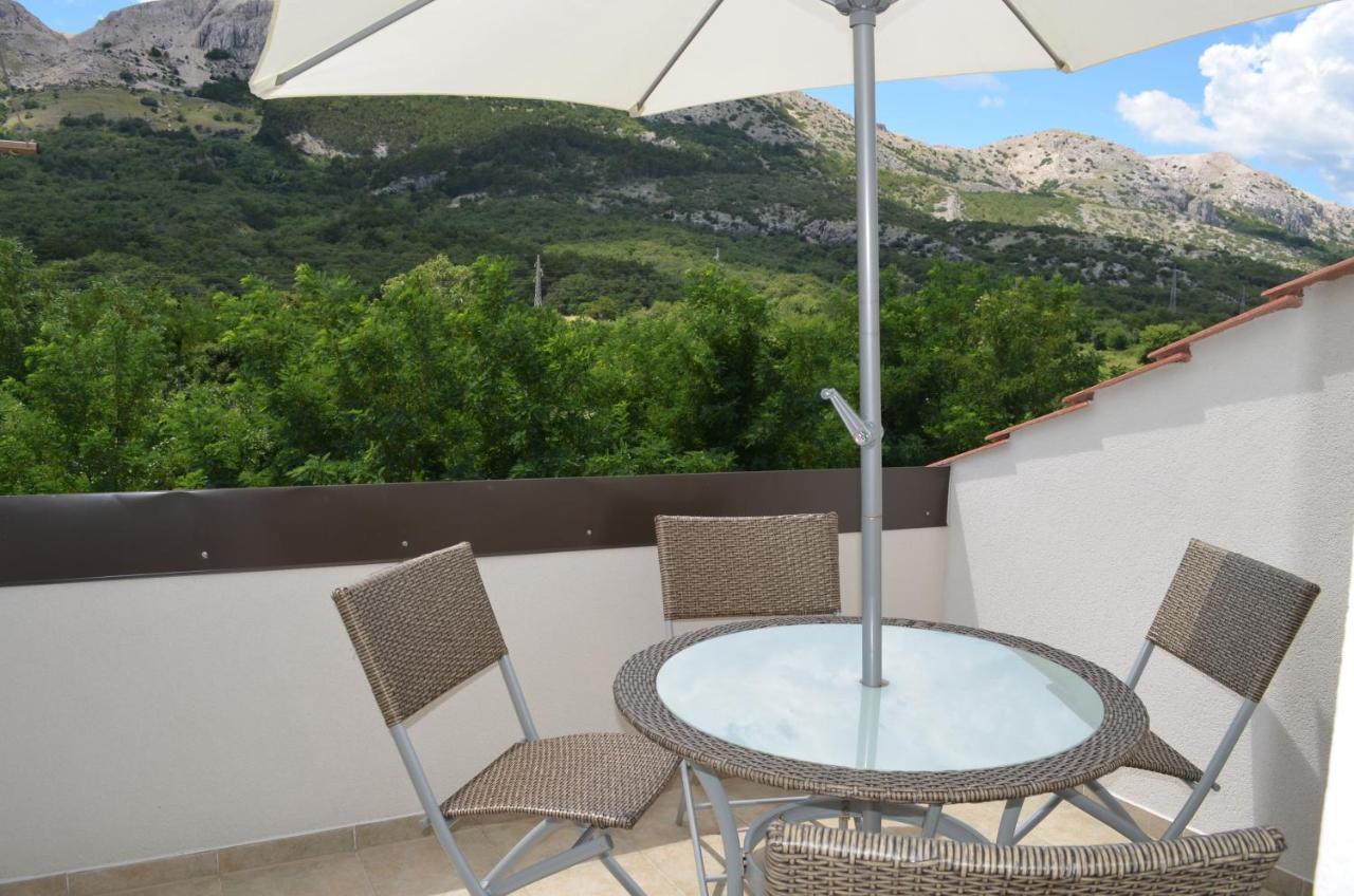 Villa Manuela Draga Bašćanska Exteriör bild