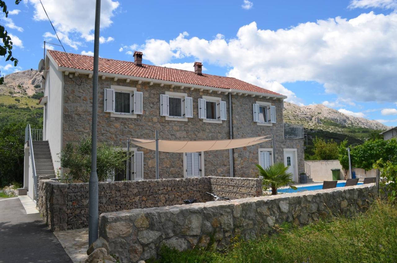 Villa Manuela Draga Bašćanska Exteriör bild