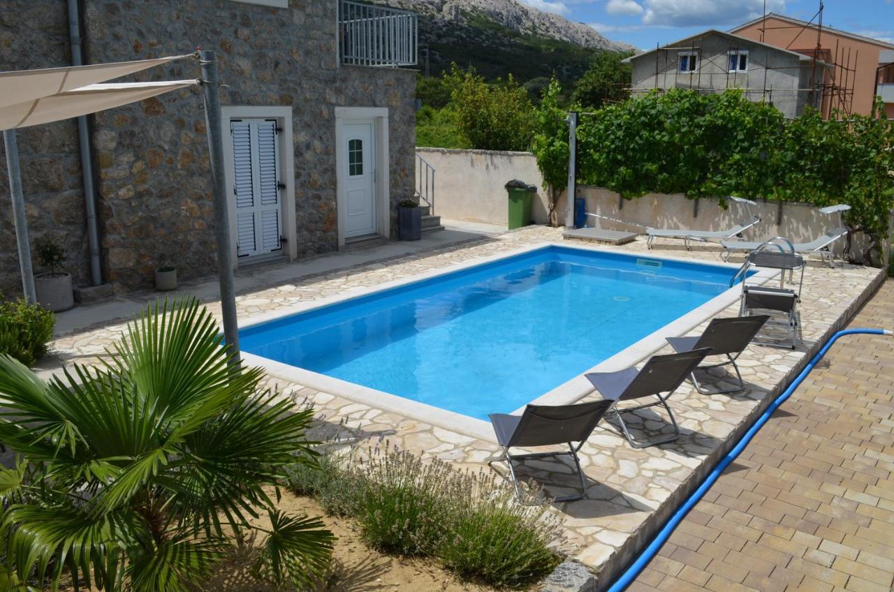 Villa Manuela Draga Bašćanska Exteriör bild