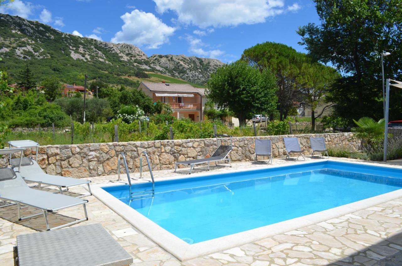 Villa Manuela Draga Bašćanska Exteriör bild