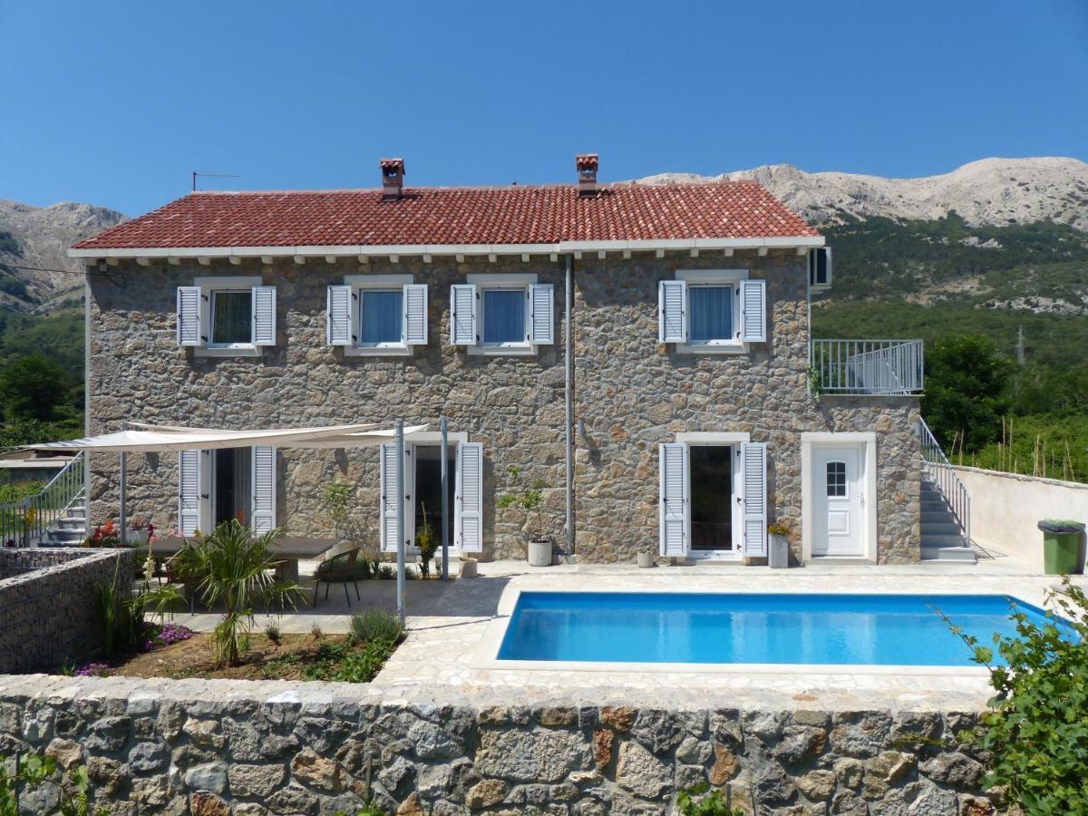 Villa Manuela Draga Bašćanska Exteriör bild